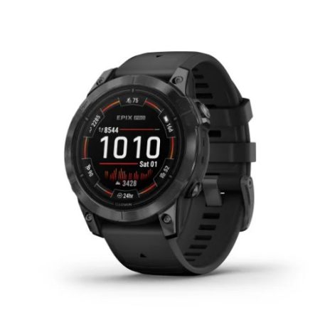 Garmin Epix Pro Gen2 Szürke/Fekete szíj 47mm