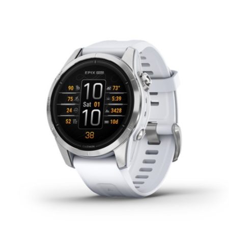 Garmin Epix Pro Gen2 Ezüst/fehérkő szíj 42mm