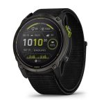   Garmin Enduro 3 SOLAR 51mm Sapphire Karbonszürke DLC Titánium/Fekete UltraFit nejlon szíj 